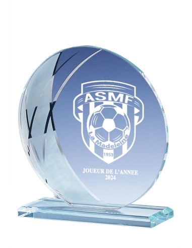 Trophée Verre Personnalisé - Réf FSP-161-12