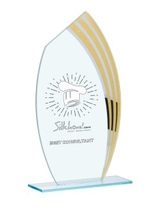 Trophée Verre Personnalisé - Réf FSP-162-23