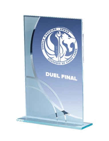 Trophée Verre Personnalisé - Réf FSP-162-32
