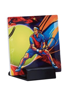 Trophée Céramique Tennis - Réf FSP-47507