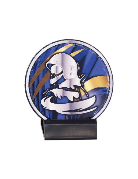 Trophée Disco Céramique : Pompier - Réf FSP-48117