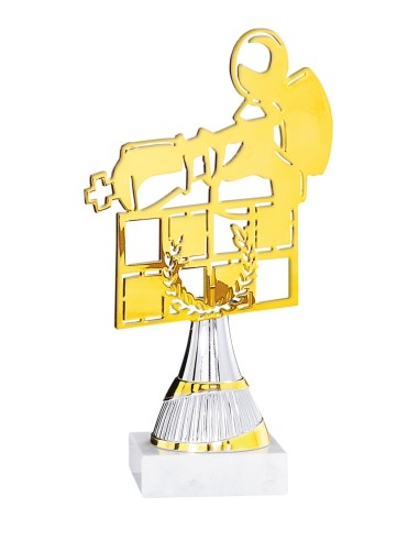 Trophée Métal Échecs - Réf FSP-55107