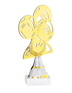 Trophée Métal Boule & Pétanque - Réf FSP-55111