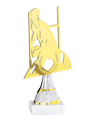 Trophée Métal Rugby - Réf FSP-55112