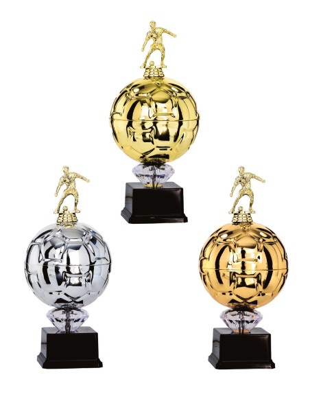 Trophée Métal Football - Réf FSP-86-01