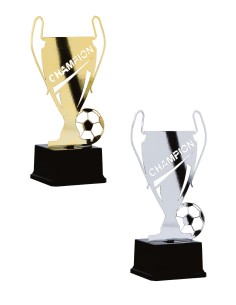 Trophée Métal Football - Réf FSP-88-01