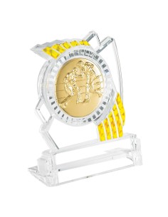 Trophée Personnalisé avec Médaillon - Réf FSP-133-43