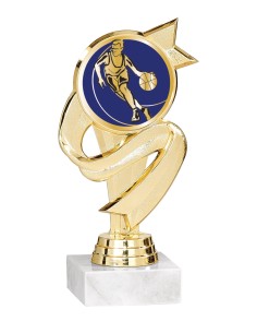 Trophée Personnalisé avec Médaillon - Réf FSP-133-46
