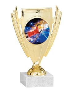 Trophée Personnalisé avec Médaillon - Réf FSP-133-47