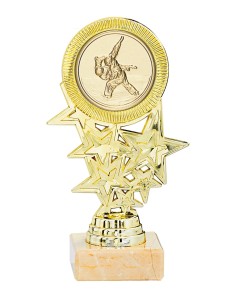 Trophée Personnalisé avec Médaillon - Réf FSP-134-03