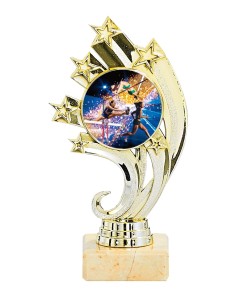 Trophée Personnalisé avec Médaillon - Réf FSP-134-11