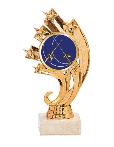 Trophée Personnalisé avec Médaillon - Réf FSP-134-13