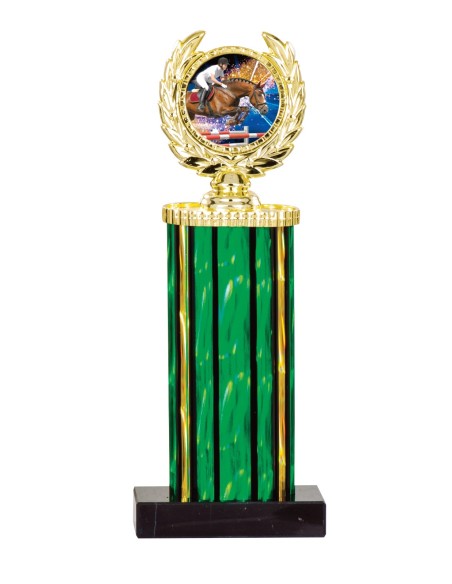 Trophée Personnalisé avec Médaillon - Réf FSP-135-03