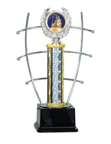 Trophée Personnalisé avec Médaillon - Réf FSP-135-31