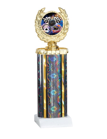 Trophée Personnalisé avec Médaillon - Réf FSP-135-86