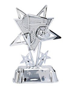 Trophée Foot Argent - Réf FSP-56902