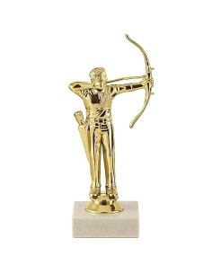 Pack TROPHEE SUJET ABS OR TIR A L'ARC 