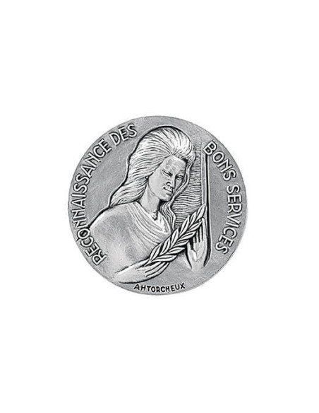 Achetez La Récompense Parfaite : Médaille Argent Reconnaissance Bons Services - Rbsa