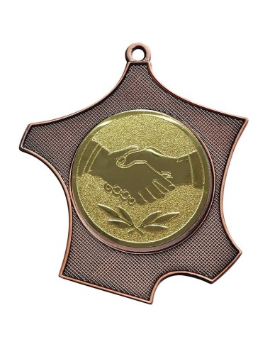 Médaille carte de france 80x87mm | disponibles en 3 couleurs -...