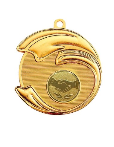Médaille zamak ø70mm Or, Argent et Bronze