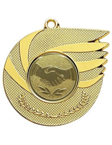 Médaille zamak ø50mm Or, Argent et Bronze
