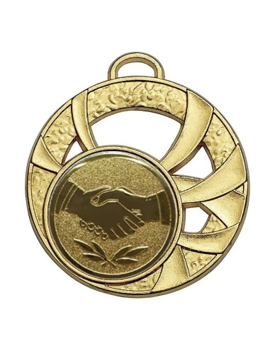 Médaille zamak 45mm Or, Argent et Bronze