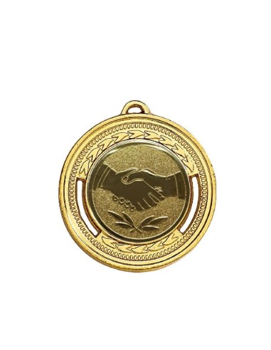 Médaille zamak 40mm Or, Argent et Bronze
