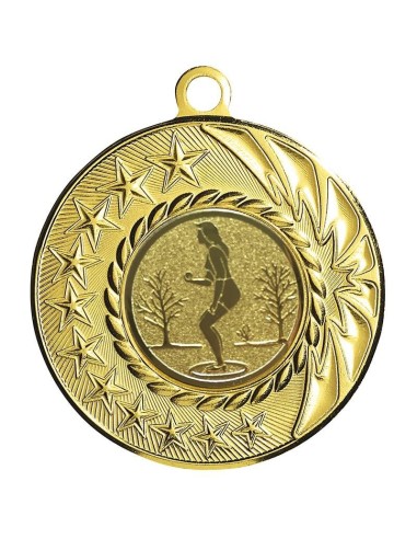 Médaille fer ø50mm Or, Argent et Bronze
