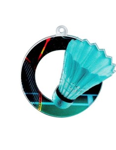 Médaille badminton 50mm | Récompense de Qualité | MAN01