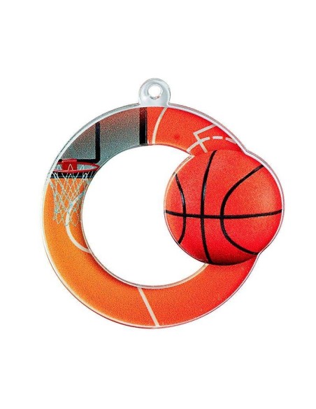 Médaille basket 50mm | Récompense de Qualité | MAN02