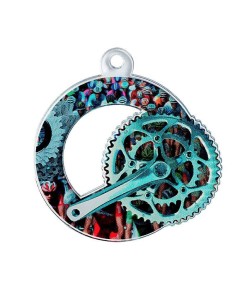 Médaille cyclisme 50mm | Récompense de Qualité | MAN04