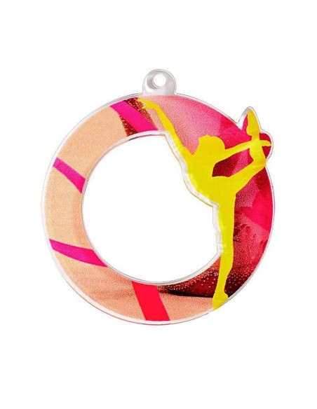 Médaille gymnastique 50mm | Récompense de Qualité | MAN06