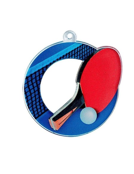 Médaille tennis de table 50mm | Récompense de Qualité | MAN12