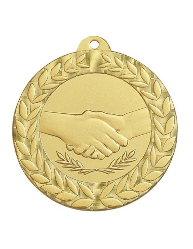 Médaille estampée fer Fair-PLay 50mm Or