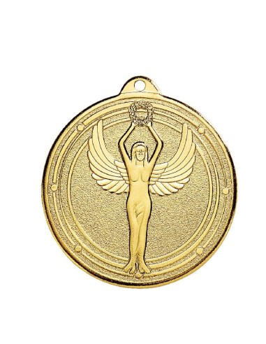Médaille estampée fer Victoire 50mm Or, Argent et Bronze