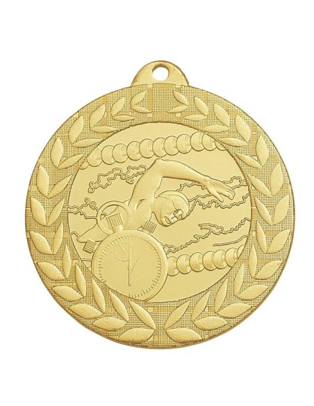 Médaille natation 50mm | disponible en 3 couleurs | Récompense de Qualité...