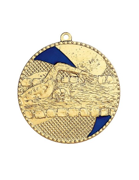 Médaille natation 50mm | disponible en 3 couleurs | Récompense de Qualité...