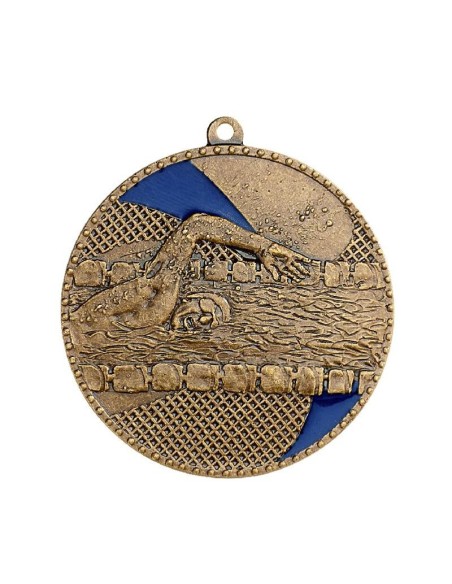 Médaille natation 50mm | disponible en 3 couleurs | Récompense de Qualité...