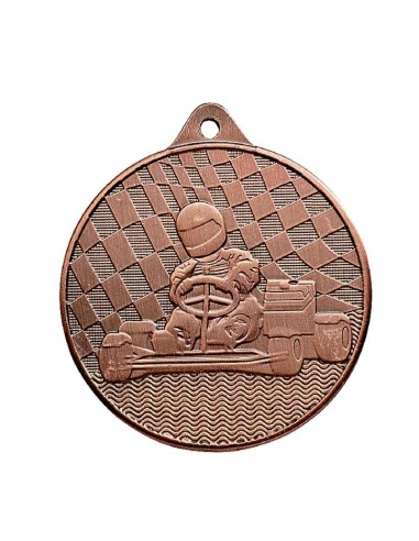 Médaille karting 50mm | disponible en 3 couleurs | Récompense de Qualité...