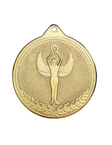 Médaille estampée fer Victoire 70mm Or