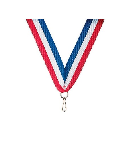 Ruban bleu/blanc/rouge large | Récompense de Qualité | R1A