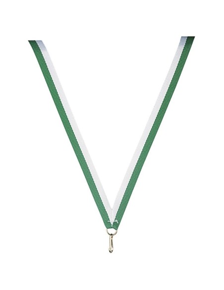 Ruban vert/blanc large | Récompense de Qualité | R8A
