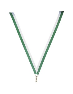 Ruban vert/blanc fin | Récompense de Qualité | R8B
