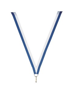 Ruban bleu/blanc fin | Récompense de Qualité | R9B