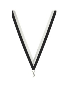 Ruban noir/blanc large | Récompense de Qualité | R13A