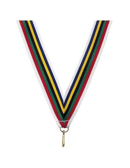 Ruban olympique avec blanc large | Récompense de Qualité | R16A