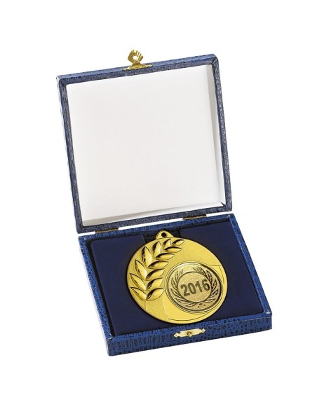 Ecrin bleu pour médaille | Récompense de Qualité | E1