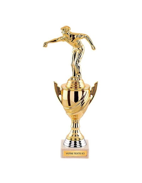 Trophée or avec sujet au choix | Récompense de Qualité | TP4798