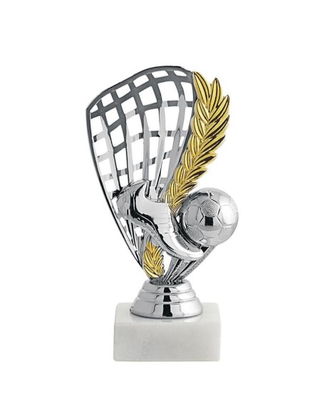 Trophée abs foot argent/or | lot de 12 | Récompense de Qualité | CP4821