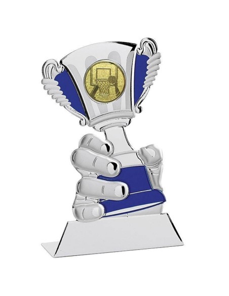 Trophée abs argent/bleu | Récompense de Qualité | TM4838